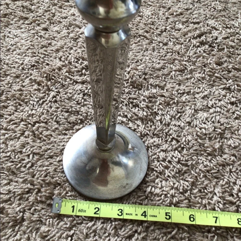 (2) Pottery Barn candle holders